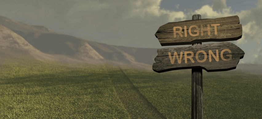 right and wrong - Nehemiah Entrepreneurship Community