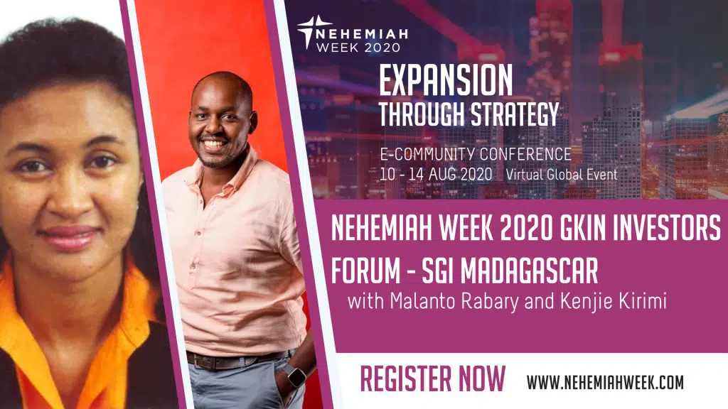 Nehemiah Week 2020 GKIN Investors Forum SGI Madagascar