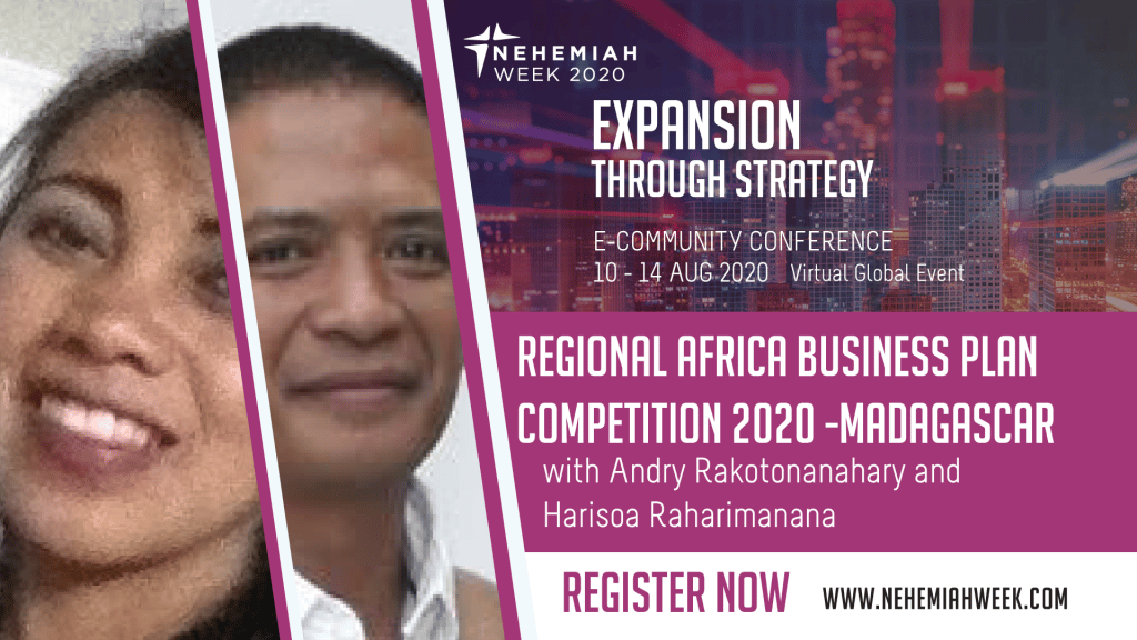 Regional Africa Business Plan Competition 2020 -Madagascar with Andry and Harisoa