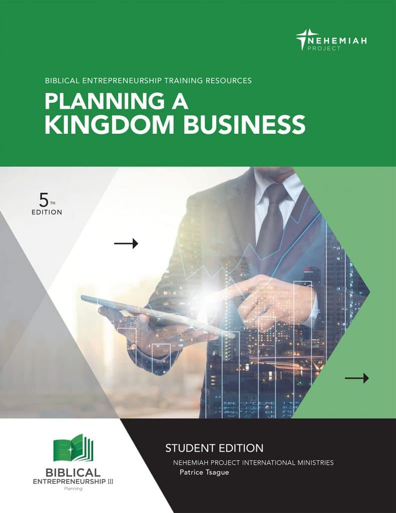 Planning a Kingdom Business cover - Nehemiah Entrepreneurship Community